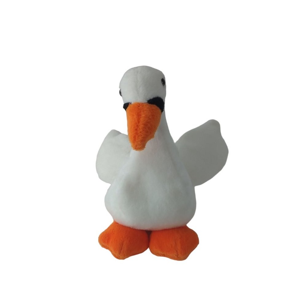 Dan Dee International Bean Bag Swan Plush 6" - Picture 2 of 7